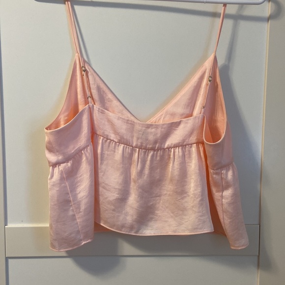 Light pink crop top from aritzia. - Picture 2 of 2